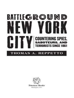 cover image of Battleground New York City